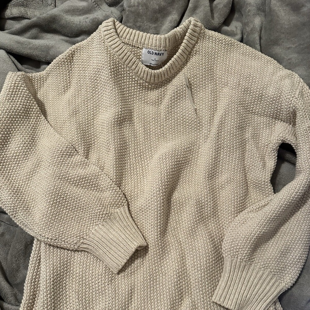 Old Navy Beige/Cream Women's Size Small Sweater